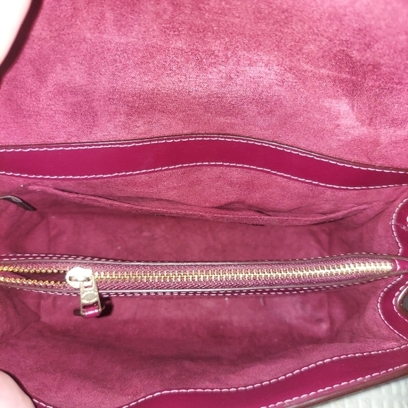 Coach Tilly Signature & Pink Satchel Crossbody - Picture 13 of 16
